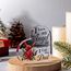 Red Memorial Cardinal Gift Sympathy Deavement Gift in Heaven Christmas Cardinal Memorial Gifts for Loss of Mom/Dad in Memory of Gift Christmas in Heaven Remembrance Gifts Dad,6 Inch)