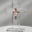 Chunful Christliches Jesus-Geschenk aus Acryl, stehendes Kreuz, religiöse, inspirierende Geschenke mit Bibelvers und Gebeten, Sonnenblumenkreuz für Freunde, Mutter, Ehefrau, Kollegin (frischer Stil)
