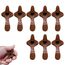 Atlodas Kreuz mein Herz, Ermutigungsgeschenk, lindert Angstgefühle, Komfort zum Umklammern, Festhalten und Beten, Taschen-Kreuz aus Olivenholz, religiöses Geschenk für Kinder und Erwachsene (A, 8