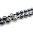 Nazareth Store Hämatit Rosenkranz Black Stone Perlen Halskette Metall Perlen Wunderbare Medaille & Kreuz Rosenkranz für Männer und Frauen NS