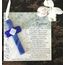 Pastor Appreciation Gift/Pastor Gift - Handmade Cross with Sentiment