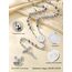 FaithHeart Rosenkranz Halskette für Damen Herren Orthodoxes Kreuzkette Edelstahl Rosenkranzkette Lange Jesus Kette mit Maria Gebetskette Silber Wundertätige Medaille Rosary Necklace Schmuck