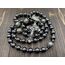 Nazareth Store Hämatit Rosenkranz Black Stone Perlen Halskette Metall Perlen Wunderbare Medaille & Kreuz Rosenkranz für Männer und Frauen NS