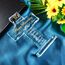 YWHL 30 Years Anniversary Cross Gifts for Him Her, 30th Wedding Anniversary Meaningful Gifts for Couples, Glass Cross Keepsake with Steanding Base, 30 Years of Marriage Gift