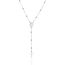 QUADRI - Elegante 925er Silber-Rosenkranz-Halskette mit Medaille der Jungfrau Maria und glänzendem Kreuz. Halskette Länge 48 cm + 7.50 cm Anhänger Made in Italy Zertifikat