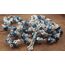 Nazareth Store Tiefblaue Kristall-Gebetsperlen-Rosenkranz-Katholische Halskette Metallkappen Heilige Medaille und Silberkreuz