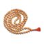 indianstore4all 8 mm Tulsi Heiliges Basilikum Japa Mala Gebetskette 108 Perlen Halskette handgeknotet. KARMA + 1 = 109. Gesegnet & energetisierte Hindu tibetisch-buddhistischen Subha Rosenkranz rot Tessel