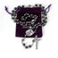 Nazareth Store Hämatit-Rosenkranz, Schwarze Steinperlen Halskette, Projektion Unser Vater-Gebet, St. Michael Medaille und Kruzifix, 53,3 cm, Stein, Legierung