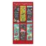 Christian Art Gifts Set of 6 God's Love Vintage Blooms Inspirational Magnetic Bible Verse Bookmark with Scripture, Size Small 2.3" x .75"