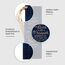 Christian Art Gifts Lesezeichen aus veganem Leder mit Aufschrift "I Know The Plans", inspirierender Bibelvers mit dunkelgoldenem Satinband und geprägtem Blumenmuster, Marineblau/Gold