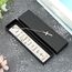 JOYIAL Christian Lesezeichen mit Bibelvers und Kreuz Anhänger Inspirierendes Lesezeichen Christliche Geschenke 1 Stück Silber Edelstahl 13 x 2.3 cm