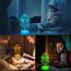POSSHE Kreuz 3D Nachtlicht, Jesus Lampe, 16 Farben wechselnd, Fernbedienung mit Timer, Kids Room Decoration for Holiday Birthday Christmas