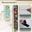 Christian Art Gifts Set of 6 God's Love Vintage Blooms Inspirational Magnetic Bible Verse Bookmark with Scripture, Size Small 2.3" x .75"