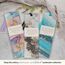 Christian Art Gifts Lesezeichen mit grauem Marmorwirbel, Premium-Schrift, "I Know The Plans I Have for You", Jeremia, 29:11, Bibelvers, metallisch, goldfarben, inspirierendes Lesezeichen für Damen und