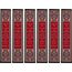Sponsored Ad - Man of God, Bulk Pack of 6 Woven Fabric Christian Bookmarks, Silky Soft Joshua 1:9 Flexible Bookmarker for