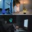 AIRUEEK Sonic Hedgehog Spielzeug 3D nachtlicht LED Illusion Lampe-3Pack Sonic/1 Fernbedienung /1 schwarzer Sockel/-Schlafzimmerdekor Kreative Halloween Weihnachts Geschenke für Kinder Männer