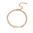 UNIFT Damen-Armband mit jüdischem Davidstern-Leuchter, Edelstahl, im israelischen Retro-Stil, mit Davidstern, Chanukka-Schmuck, Edelstahl