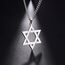 VASSAGO Davidstern Anhänger Halskette Salomon Sechsspitzer Stern Talisman Edelstahl Hexagramm jüdischer Israel Schmuck für Männer