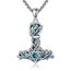 CUPENDA Thor Hammer Halskette Sterling Silber Davidstern Mjolnir Anhänger Vegvisir Schmuck Geschenke für Frauen Männer