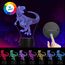 AIRUEEK Dinosaurier Nachtlicht für Kinder, 3D Dino Spielzeug 3 Patterns and 16 Farben Ändern und Fernbedienung, Dinosaurier Spielzeuge halloween Weihnachts Geschenke für Jungen