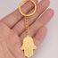 VASSAGO Hamsa Hand der Fatima Schlüsselanhänger Israel Jüdischer Davidstern Hamsa Hand Schlüsselanhänger Hebräisch Viel Glück Schutz Schmuck Geschenk