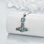 CUPENDA Thor Hammer Halskette Sterling Silber Mjolnir Baum des Lebens Anhänger Nordic Wikinger Schmuck Geschenke für Damen