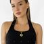 ChainsHouse Personalisiert Kette mit Grvaur Damen Davidstern Kette für Frauen Edelstahl Halskette mit Davidstern Hexagramm Anhänger Gold Davidstern Kettenanhänger Damen Amulett Schmuck für Freundin