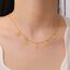 Amaxer Zierliche Davidstern-Halskette mit hebräischem Chai-Symbol, Halskette für Damen, minimalistisch, Chanukka, Magen David, jüdisch, Edelstahl, Charm-Anhänger (Davidstern Gold)