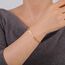 UNIFT Davidstern-Kerzenständer-Armband für Frauen Edelstahl Retro Israel Kerzenständer Davidstern-Armbänder Chanukka-Schmuck, 24,9 x 16,5 mm, Edelstahl