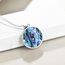 Davidstern Kette Silber 925 Kreuz David Stern Anhänger Halskette Abalone Muschel Religiöser Jüdischer Davidstern Schmuck Geschenk für Herren Damen