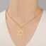 VASSAGO Davidstern-Anhänger Halskette Salomon, sechszackiger Stern, Talisman, Edelstahl, Hexagramm, jüdischer Israel-Schmuck für Herren, Einstellbar, Edelstahl, Kein Edelstein