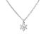 Amaxer Zierliche Davidstern-Halskette mit hebräischem Chai-Symbol, Halskette für Damen, minimalistisch, Chanukka, Magen, Judaisch, jüdisch, Edelstahl, Charm-Anhänger (Davidstern Chai)