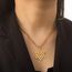 Dreamtimes Davidstern Halsketten Edelstahl Hexagramm Anhänger jüdische Halsketten FaithHeart Davidstern jüdischer Schmuck für Frauen Herren (Gold)