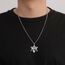 kkjoy Baum des Lebens mit Hexagramm Halskette Edelstahl Davidstern Anhänger Halskette Natur inspiriert spirituellen Schmuck für Frauen Männer