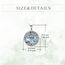 YFN Baum des Lebens Halskette Sterling Silber Hexen Knoten Baum Anhänger Kette Irische Hexe Schmuck Geschenke für Damen Herren