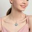 YFN Senfkörner Halskette Sterling Silber Keltischer Baum Anhänger Schmuck Religiöse Geschenke für Damen Herren