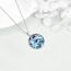 YFN Baum des Lebens Halskette Sterling Silber Viking Baum Anhänger Kette Valknut Amulett Keltischer Schmuck Geschenke für Damen Herren