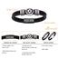 555Jewelry Edelstahl Davidstern geflochten Lederarmband für Herren Schwarz
