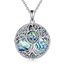 YFN Baum des Lebens Halskette Sterling Silber Hexen Knoten Baum Anhänger Kette Irische Hexe Schmuck Geschenke für Damen Herren