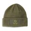 Custom Patch Beanie Hebräisch Israel Davidstern B Stickerei Acryl, Olivgrün, Einheitsgröße