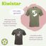 Kiwistar - T-Shirt - schwarz - Davidstern Judentum Motiv Bedruckt Funshirt Design Print - mit Motiv Bedruckt - Funshirt Design - Sport - Freizeit - Herren - S