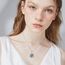 YFN Baum des Lebens Halskette Sterling Silber Keltischer Schmuck für Frauen Geburtstag Weihnachten Jubiläum Schmuck Geschenke für Frauen (Multi-Davidstern-Halskette)