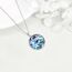 YFN Baum des Lebens Halskette Sterling Silber Keltischen Pentagramm Anhänger Lebensbaum Schmuck Geschenke für Damen Herren