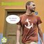 Kiwistar - T-Shirt - schwarz - Davidstern Judentum Motiv Bedruckt Funshirt Design Print - mit Motiv Bedruckt - Funshirt Design - Sport - Freizeit - Herren - S
