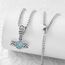 Friggem Wikinger Thors Hammer Halskette Herren 925 Sterling Silber Wikinger Anhänger Kette mit Keltischer Knoten/Vegvisir Kompass Anhänger Mjölnir Nordische Schmuck für Männer Frauen Unisex