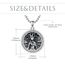 Shusukue Medusa Anhänger Halskette 925 Sterling Silber Medusa Schlange Kette Gorgon Halskette Antikes Griechische Mythologie Schmuck Geschenke für Frauen Männer
