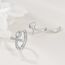 YFN Ankh Ohrringe Sterling Silber Kreuz Reif Ohrringe Religiöser Schmuck Christen Geschenke für Damen Herren