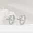 YFN Ankh Ohrringe Sterling Silber Kreuz Reif Ohrringe Religiöser Schmuck Christen Geschenke für Damen Herren