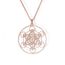Amaxer Metatrons Cube Halskette für Frauen Davidstern Erzengel Metatron Schutzerklärung Hohl Kette Edelstahl Anhänger Charme Halskette für Frauen Mädchen, Edelstahl