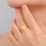 unift Davidstern Hebräischer Ring für Frauen Männer Edelstahl Hexagramm Einfaches Hebräischen Segen Chai Offene Ringe Schmuck Geschenke Chanukkah, Edelstahl, hummerfalle